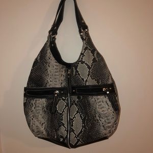 Snake skin purse